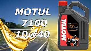 Aceite Moto 4T Motul 7100 10w40  😅🏍 ESTER [upl. by Alleira985]