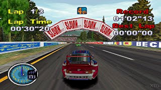 AllStar Racing PS1 Gameplay HD Beetle PSX HW [upl. by Booze]