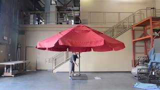 How to Assemble Cantilever Umbrella Base amp Canopy [upl. by Eromle]