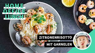 Zitronenrisotto mit Garnelen risotto [upl. by Odom]