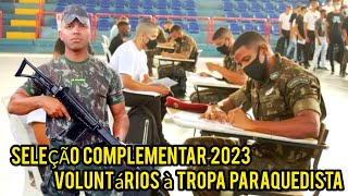 Como se Voluntáriar pra Brigada de Infantaria Paraquedista na SELEÇÃO GERAL após se Alistar 🇧🇷 [upl. by Ennovihs]