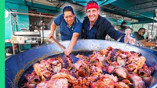 MONSTERSIZED Street Food in Mexico City Mega Food Factories [upl. by Dominga]