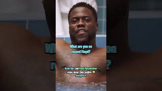 Kevin Hart amp Floyd Mayweather Argue About Their Height 😂 [upl. by Pinckney]