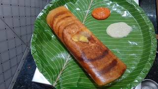 ಮಸಾಲೆ ದೋಸೆ ಎಲ್ಲರೂ ಸುಲಭವಾಗಿ ತಯಾರು ಮಾಡಿ masala dosa in kannadamysore masalasouth indian masala dosa [upl. by Mendie666]