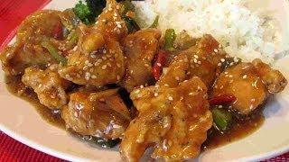 Best Authentic GENERAL TSOS CHICKEN Chinese Stir Fry Recipe [upl. by Yretsym]