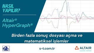 Birden fazla sonuç dosyası açma ve matematiksel işlemler  Altair HyperGraph [upl. by Greyson775]