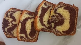 How to Bake a Perfect Marble Cake  StepbyStep Recipe  Elite Cooking [upl. by Airrehs]