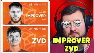 【Damir Reaction】IMPROVER ZVD  GRAND BEATBOX BATTLE 2023 WORLD LEAGUE  Solo Elimination [upl. by Rieger]