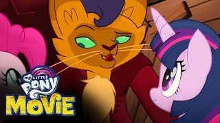 The Ponies Meet Capper Taye Diggs Scene  My Little Pony The Movie [upl. by Rebmit167]