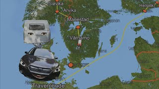 6500 Kilometer durch Finnland Norwegen und Schweden Schweden und Rückfahrt 4K [upl. by Dnarb135]