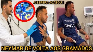 NEYMAR CHOCOU OS MÉDICOS APÓS EXAMES PRA VOLTAR A JOGAR NEY VOLTA JOGAR NA SEMANA [upl. by Buschi]