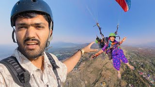 शारदा के साथ बहुत बुरा हुआ पायलेट नहीं माना 😲 Paragliding gone wrong Bir Billing Himachal [upl. by Margarete]