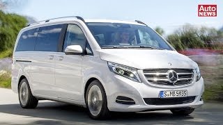 Mercedes VKlasse VianoNachfolger mit LuxusTechnik [upl. by Lledniw]