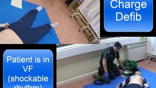 OSCE Example BLS with defib single responder [upl. by Lacee]