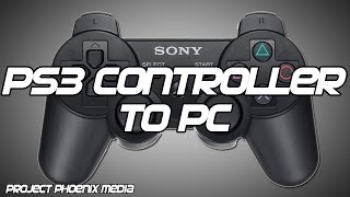 How To Use MotionInJoy to Connect PS3 Controller To PC Using USB or Bluetooth CC [upl. by Kubetz]