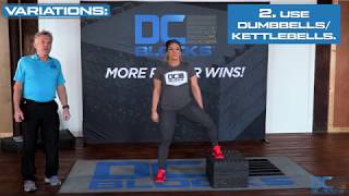 Elevated Lateral Squats on DC Blocks [upl. by Reginauld800]