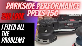 PART2 new PARKSIDE PERFORMANCE PPEXS 750A1 Getriebe Exzenterschleifer gear drive fixing problems [upl. by Philis]