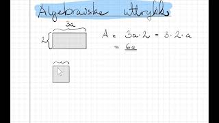 3 Algebraiske uttrykk  geometriske figurer [upl. by Hernardo]