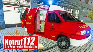 NOTRUF 112 48 TIEFGARAGE unter WASSER Wasser mit KEF abpumpen I FeuerwehrSimulation [upl. by Anaitak]