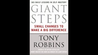 Giant Steps  Small Changes To Make A Big Difference by Anthony Robbins Full Audiobook [upl. by Airdnna947]