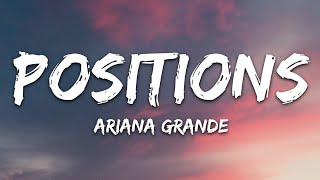 Ariana Grande  positions Lyrics [upl. by Akired831]