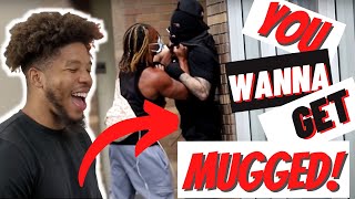 Wanna Get Mugged in the Hood Prank  Top Notch Idiots [upl. by Darej]