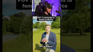 QUAND TU DEMANDES TA FEMME EN DIVORCE 😂 [upl. by Halullat]