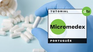 DOTLIB  IBM Micromedex Português  Tutorial [upl. by Aserret]