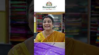 என்ன நடந்துருக்கும் காத்திருங்கள் 😁 hayagrivassilkhouse trending saree [upl. by Nwahsal]