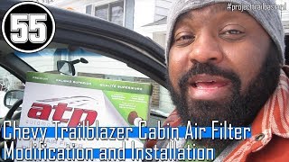 2003 Chevy Trailblazer Cabin Filter Modification and Installation [upl. by Frasch]