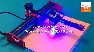 New VIGOTEC VGL7X 20W CNC Router Desktop Automatic DIY Laser Engraver  Banggood Tool Sets [upl. by Aid]