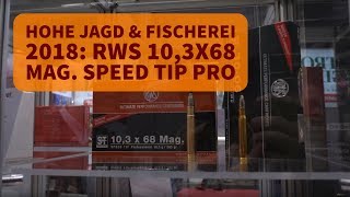 Hohe Jagd amp Fischerei 2018 RWS 103x68 Mag Speed Tip Pro auf der Messe in Salzburg [upl. by Serilda]