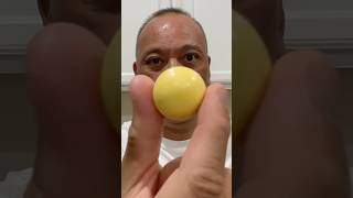 👂 ASMR BLEEPS COATED HARD FRUIT CANDY LEMON FLAVOR AND EATING SOUNDS 👂asmr shorts [upl. by Lihkin758]