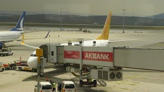 Pegasus Airlines B737800 Istanbul Sabiha  Izmir Trip Report [upl. by Adams]