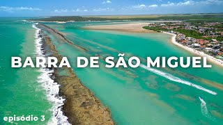 CONHEÇA BARRA DE SÃO MIGUEL EM ALAGOAS Falésias Marechal Deodoro Lagoa do Roteiro [upl. by Quinby222]