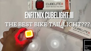 Enfitnix Cubelite III 3  Bike Tail Light Unboxing Demo Features [upl. by Tonia688]