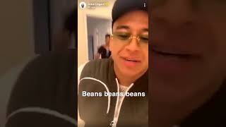 Manchester United player jesse lingard funny video beans beans beans [upl. by Emmet65]