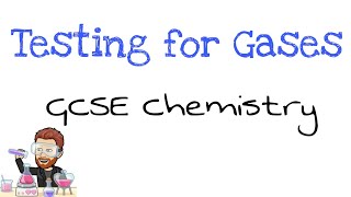 Testing for Gases  GCSE Chemistry  Combined Science [upl. by Irotal138]