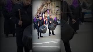 Venerdì santo Palermo la bellissima processione agli invalidi e mutilati di guerra [upl. by Nomannic]