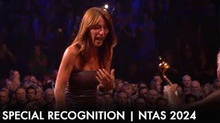 Davina McCalls SURPRISE Special Recognition Honour at The National Television Awards 2024 [upl. by Jung]