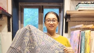 Exclusive Jamdani Sarees From Bangladesh  Nameg Handloom Cotton Sarees [upl. by Gaut]