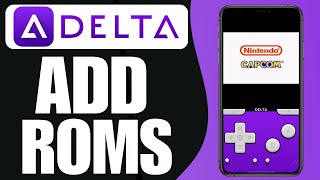 How To Add Roms To Delta Emulator For iOS 2024  QUICK Tutorial [upl. by Birdella10]