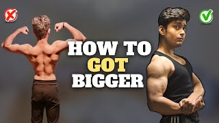 How to Bulk Up Fast For Skinny guy  Skinny to muscular Complete guide [upl. by Nugesulo]