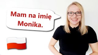 How to introduce yourself in Polish [upl. by Kinch]