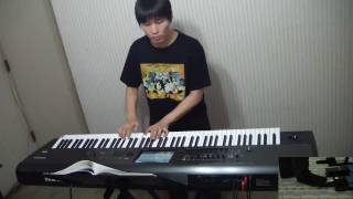 Dream Theater  Outcry keyboard cover [upl. by Ynaffet244]