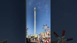 FreefallTower Oktoberfest oktoberfest festival munich skyfall [upl. by Spear]