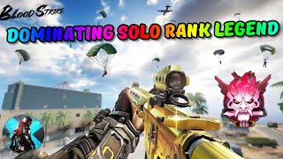 Dominating in Blood Strike  Solo Rank Legend Gameplay 4K [upl. by Atived]