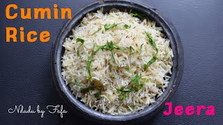 CUMIN RICE RECIPE  Quick and Easy JEERA RICE Flavoured Rice [upl. by Benkley863]