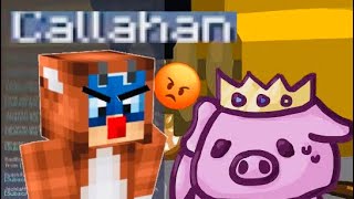 Callahan reaction of Technoblade killing everyone in Dream SMP [upl. by Allets]