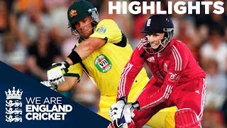 England amp Australia In Huge Scoring T20  2013  Highlights [upl. by Ardnikat863]